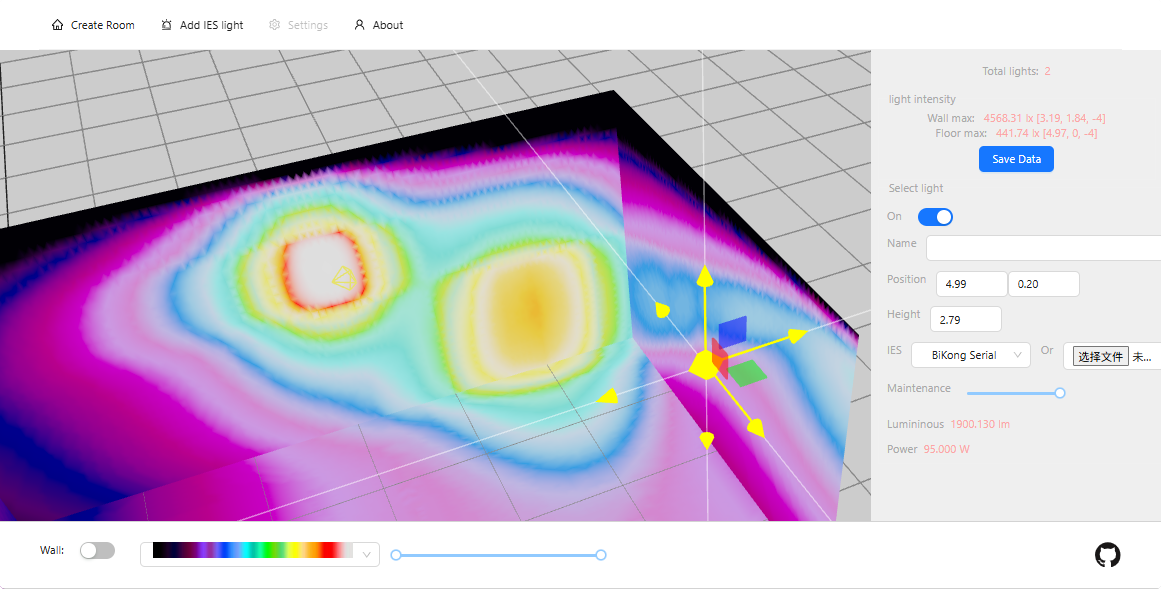 IESViewer360 | View IES photometric light in 2d and 3d and simulator